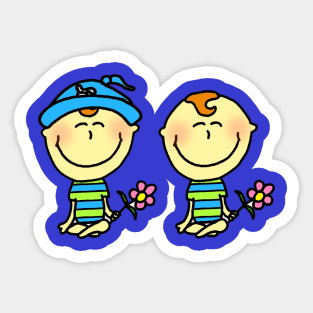 Just Bean Happy - Double Happiness Sticker